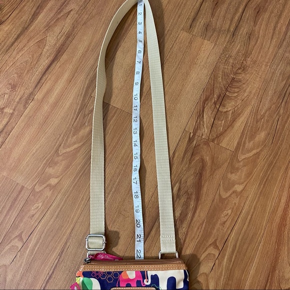 Lily Bloom Multicolor Crossbody Shoulder Bag - Picture 7 of 16